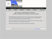 Tablet Screenshot of migmetal.cl